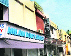 A view of the Palika Bazaar in Jind.