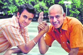 Nirmal Prakash and son Yatharth