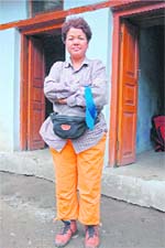 LONE RANGER: Bachendri Pal standing tall after her success
