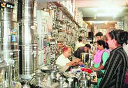 With the economy crashing, settle for steel this Dhanteras