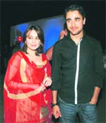 Actors Minissha Lamba and Imraan Khan put in an appearance