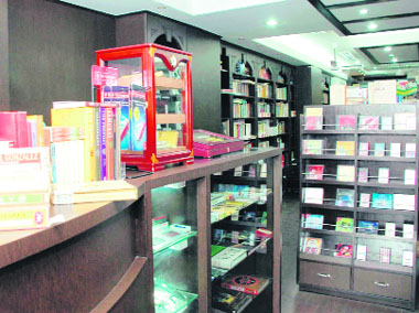 The main attraction of BNM Narayan’s Book and Music Store is the cigar lounge where customers can browse through a book, smoke a cigar and sip coffee.