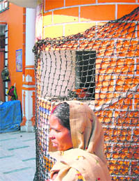 After a terrorist attack in 2002, security at the temple has been beefed up
