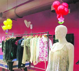 LAYER-UP: Designers present a collection of contemporary western wear Photo: Parvesh Chauhan