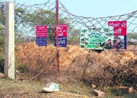 The aftermath at the Khasa army cantonment