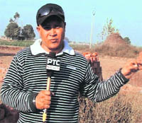 In pursuit of a newsworthy story, Daljeet Singh of PTC News put his life at risk
