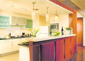 OPEN UP: Knock down the kitchen wall common with the dining room & see it turn into a conversation central
