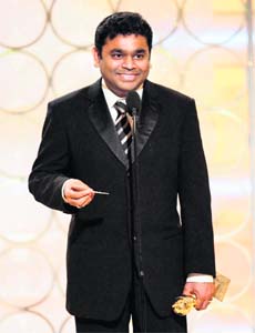 A. R. Rahman has been nominated for the Oscars for his music of Slumdog Millionaire