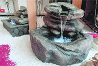 Rolling the stone: Waterfall