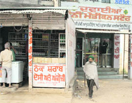 Mushrooming of illegal chemist shops in villages of Punjab has resulted in unrestricted supply of drugs