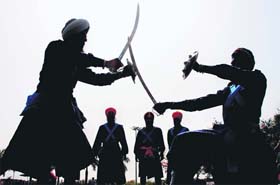 This ancient Gatka art is a good way to check one’ agility.