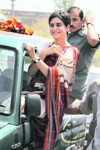 Priyanka Gandhi in Rae Bareli