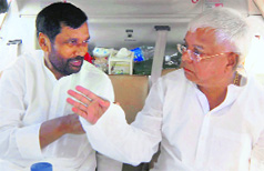Ram Vilas Paswan & Lalu Prasad Yadav