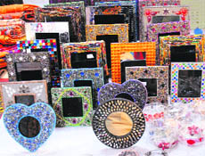 Check out apparel, jewellery, furniture and decorative pieces available at the handicraft exhibition on in Lajpat Rai Bhavan-15.