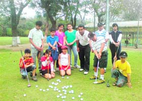 EGTF Junior Golf Program in action