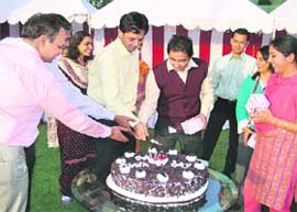 Birthday bash at Airtel