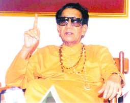 No BJP leader condemned Bal Thackeray when he claimed that his sainiks had brought down the Babri Masjid