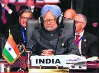 Prime Minister Manmohan Singh at the Non-Aligned Movement Summit in Sharm el-Sheikh on Wednesday.