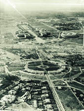 A half-built Connaught Place
