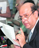 CEC Naveen Chawla announces dates of polls in New Delhi on Monday. 
