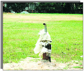 Rainwater theme park in Bangalore which seems to exist only on paper