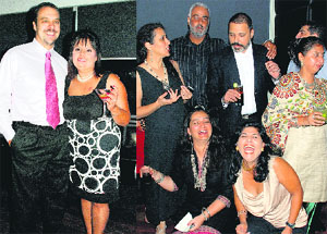 Ex-Sanawarians celebrate their reunion at Black Magic, DT Mall, Chandigarh on Thursday.