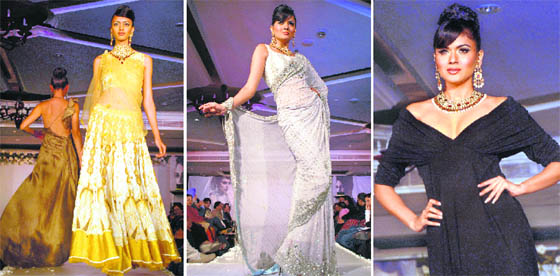 Models walked the ramp for the Classic Jewellery fashion show put up by Talwarsons-22, on Sunday night.