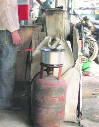 Domestic LPG being misused for commercial activities