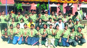 Punjab softball teams (sub-junior boys and girls) that registered maiden title victories in the 22nd National Softball Championship held at Puri recently