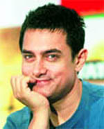 Actor Aamir Khan at a press conference of Tata Tea in Mumbai