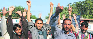 In October last year, surrendered militants staged a demonstration in Jammu, protesting against rejection in the recruitment drive by the security forces and several unfulfilled promises by the state government