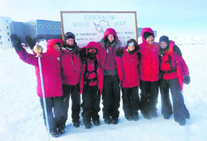 A group of seven feisty women from different parts of the world skied relentlessly for 38 days in the vast, icy wilderness of Antarctica