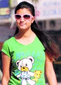 The model is wearing Guess, priced at Rs 6000 available at Weldon