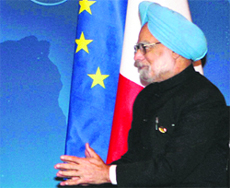 Prime Minister Manmohan Singh at the Nuclear Security Summit in Washington DC. 