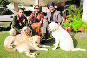 Milkha Singh with his family