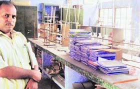 The lab at a government school in Yamunanagar speaks volumes about the status of science in schools