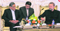 External Affairs Minister SM Krishna with Speaker of the 