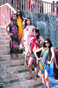The Miss Fun City Gorgeous 2010 was organised at the Fun City in Panchkuala on Saturday.