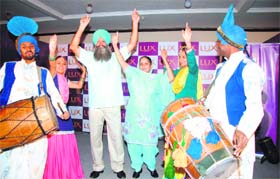 Winners of the contest celebrate