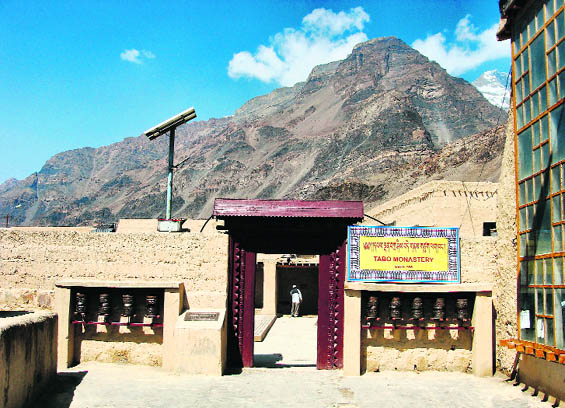 Declared a World Heritage Site by UNESCO, the Tabo Monastery comes under the Archaeological Survey of India for its upkeep