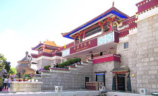 A view of the museum at Lhasa