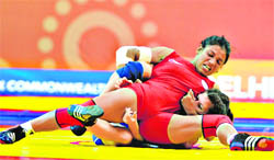 Alka Tomar Wrestling