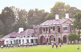 The main school building of Doon school