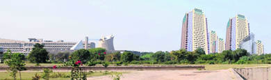 This is how the Tata towers would dwarf the Secretariat in Chandigarh