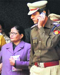 Police escort Neera Yadav to jail