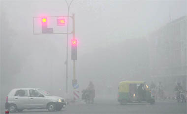 Chandigarh residents woke up to a frosty morning