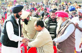 Manpreet Badal Rally