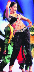Bollywood actor Katrina Kaif performs during the Stardust Awards function in Mumbai