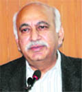 Noted journalist MJ Akbar