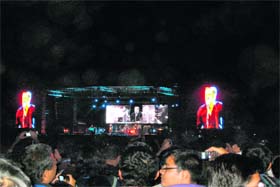Photo of the concert in Pune by Viplov Rana